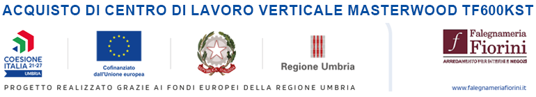 ACQUISTO DI CENTRO DI LAVORO VERTICALE MASTERWOOD TF600KST
